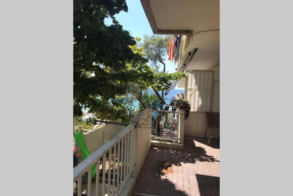 ניאה מודאניה Stefani Apartment With A Sea View Terrace! חדר תמונה